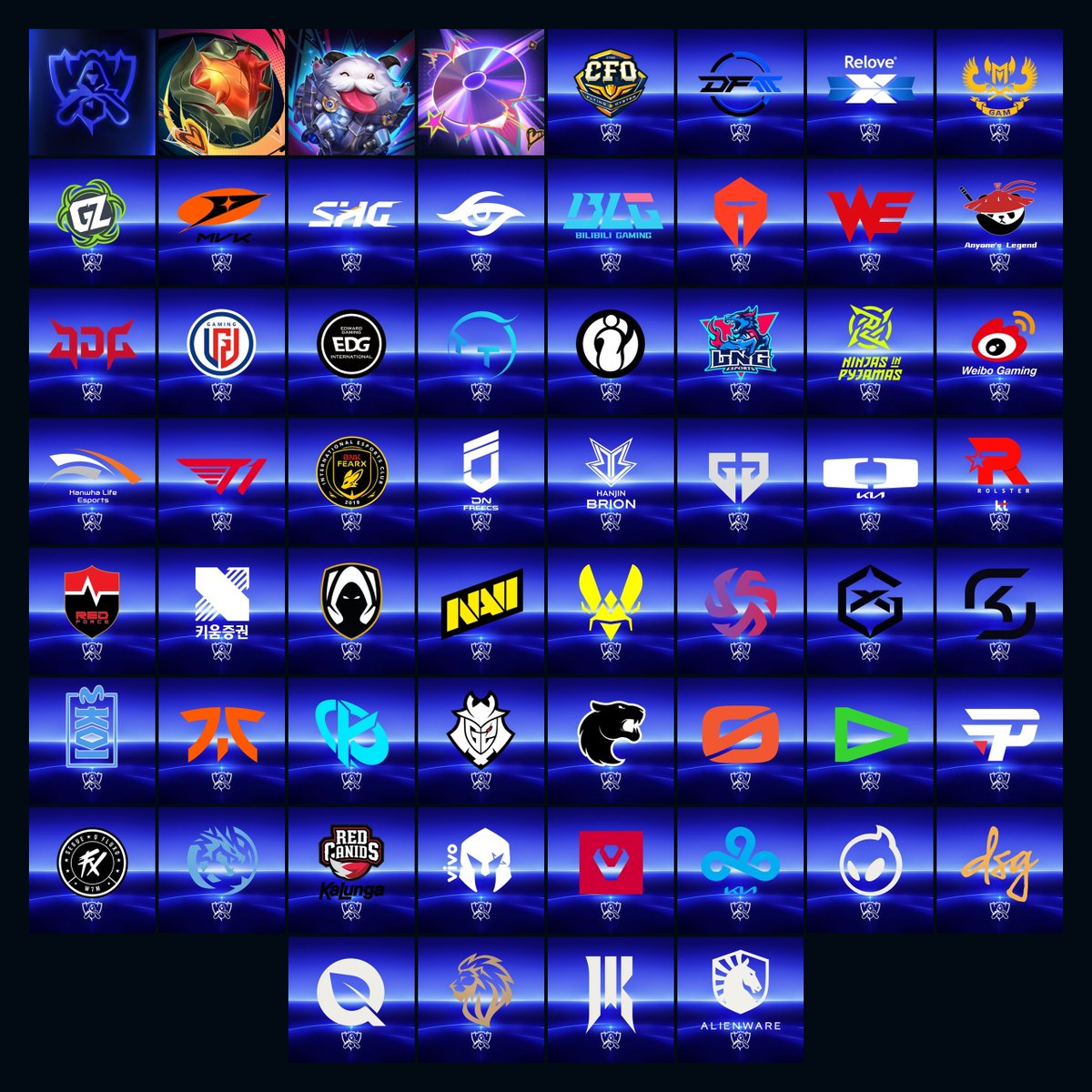 SkinSpotlights's tweet photo. More icons added this PBE, really getting ready for Worlds https://t.co/JX6o098YEh
