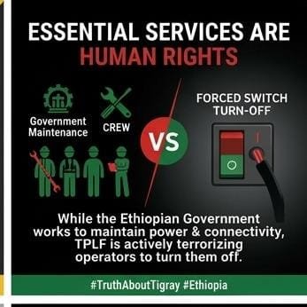 abdulmgid_kedre's tweet photo. Essential services like power & telecom are basic human rights, not tools for propaganda! While the Ethiopian government works to maintain these services, TPLF is actively forcing local operators to shut them !#ethiopa#tigray#truthabouttigray
#ExposeTPLF #AfricanUnion #KeepItOn https://t.co/XiVLBivBO1