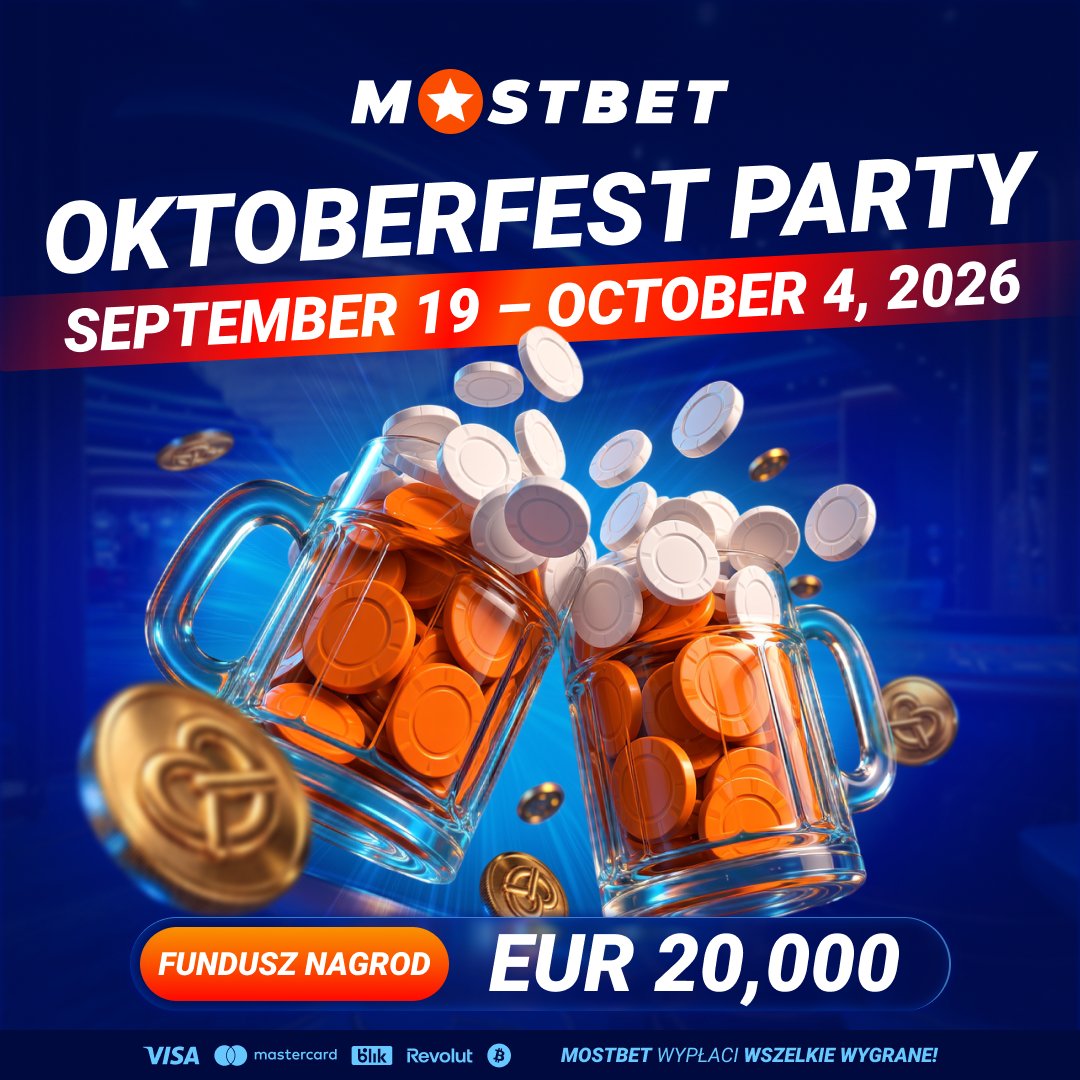 mostbet_poland's tweet photo. 🍺 Piwo się leje, a bilety się zbierają 🍺

👑 MOSTBET - https://t.co/wb51NSjiLJ ✅

👉 Impreza OKTOBERFEST trwa w najlepsze. Kliknij „Dołącz”, wybierz swoje ulubione gry i zacznij zbierać bilety 🎟

Im więcej biletów zbierzesz, tym większa szansa, że ​​szczęście się do Ciebie uśmiechnie 👀 A potem wszystko zależy już od łutu szczęścia: nagrody i darmowe spiny mogą być Twoje 🍻

A co, jeśli to właśnie Twój bilet okaże się tym szczęśliwym? 😉