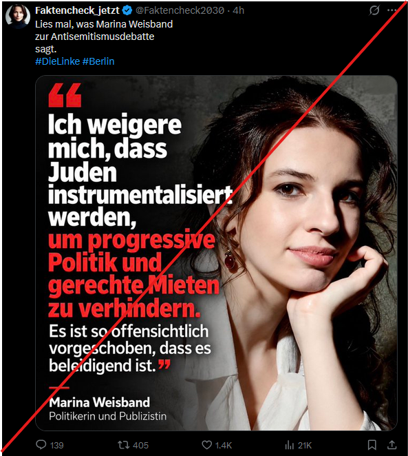 von_manderley's tweet photo. Eigentlich hat niemand "Juden instrumentalisiert". Sondern es wurde aufgedeckt, dass die Linkspartei mit Terroristen paktiert. 
Irgendwie ist es den Antisemiten aber bereits gelungen, das auf den Kopf zu stellen. So dass sogar Frau Weisband darauf reinfällt. https://t.co/Ku5VLzEcct