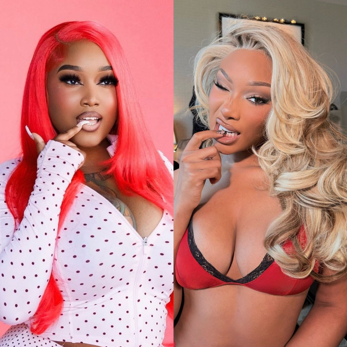 PopCrave's tweet photo. Megan Thee Stallion will be featured on the remix of Dolly Babe’s viral single, “Pink Blush.”

Out tonight. https://t.co/T12WH0wtUY
