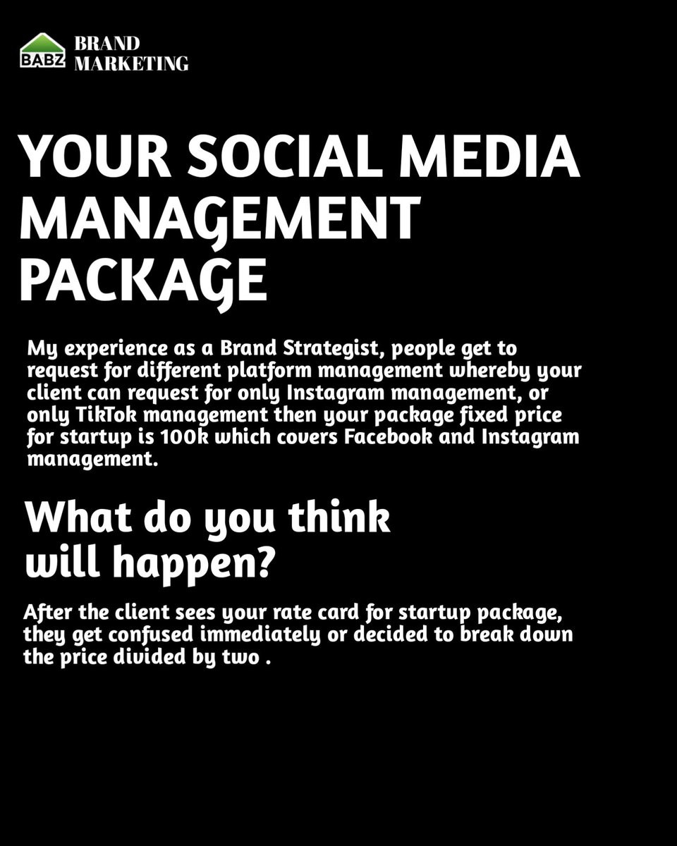 arinolababz's tweet photo. So if you have experience things like this , try this simple strategy ✨

#brandmarketing #Brandstrategy https://t.co/gSUY5ojpCB