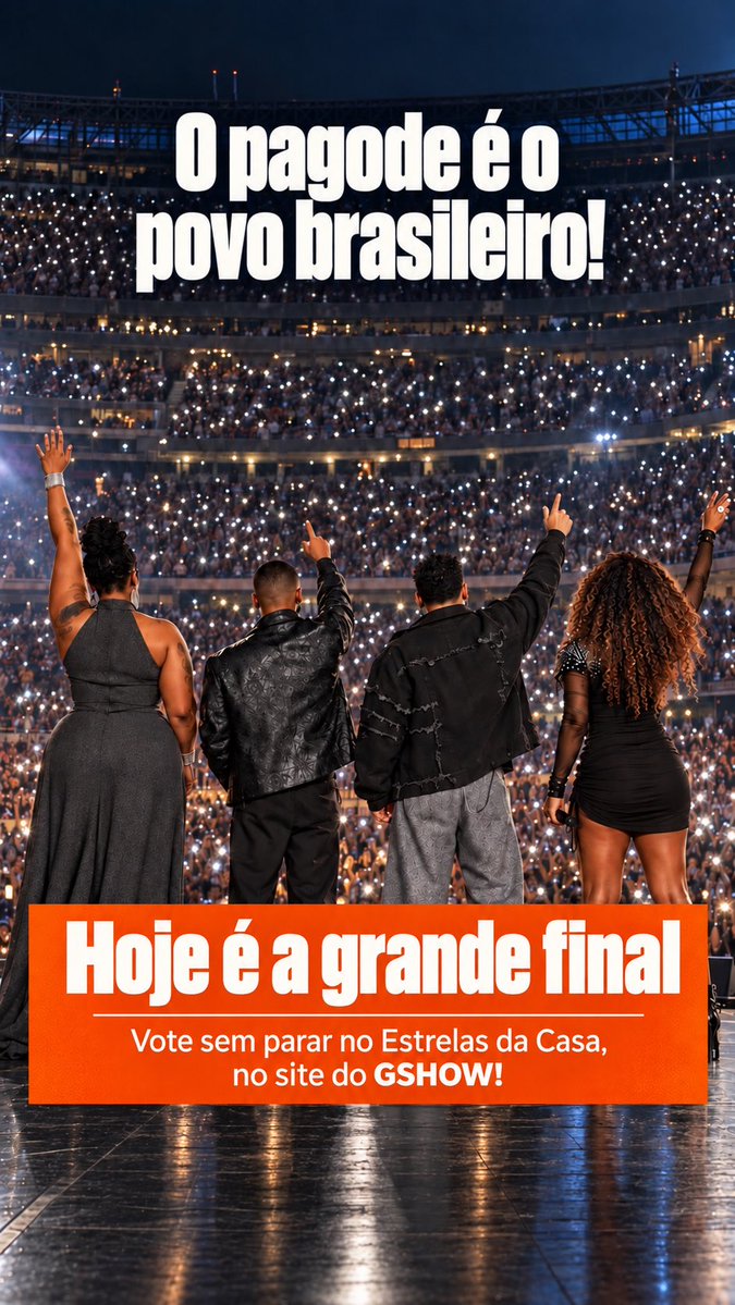vicknunesof's tweet photo. A GRANDE FINAL DO @estrelasdacasa É HOJE! Foque no GSHOW e junte a galera para esse momento especial e inesquecível para nossos participantes e para o pagode! 💎💎💎

#pagode #teamvick #estrelasdacasa #vicknunes https://t.co/mkGrN9TSR8