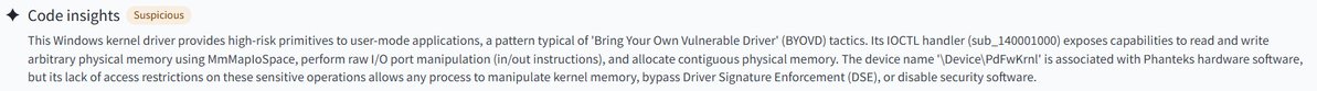 skocherhan's tweet photo. #VulnDriver https://t.co/cJ2k0oLfdP