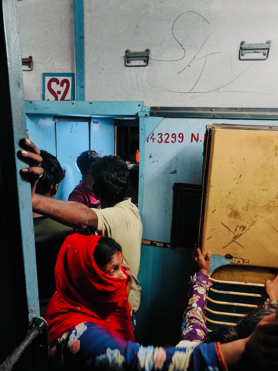 msasrp's tweet photo. @SpokespersonIR @RailMinIndia @WesternRly @IRCTCofficial 
Is Sleeper S2 is a reserved coach or General coach?
I request RPF to kindly come send all these passengers to general coach one person among them tried to thief mobile phone of one of the passenger 
Train: 15013
2262711512 https://t.co/gh8psZxEPe