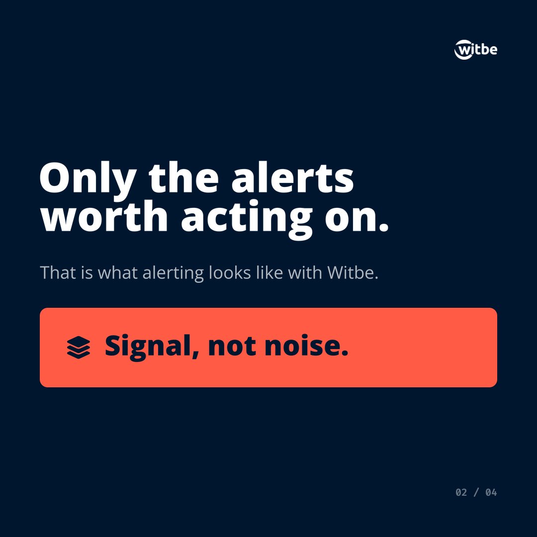 witbe's tweet photo. What if your NOC queue only held the alerts worth acting on? 🎯

Witbe pairs agentic AI with deterministic logic. False positives out. Real issues in, backed by video evidence from real devices.

From noise to signal for a faster MTTR.

Book a demo 👉 https://t.co/eu34YaQvHu https://t.co/icWZFipn8Y