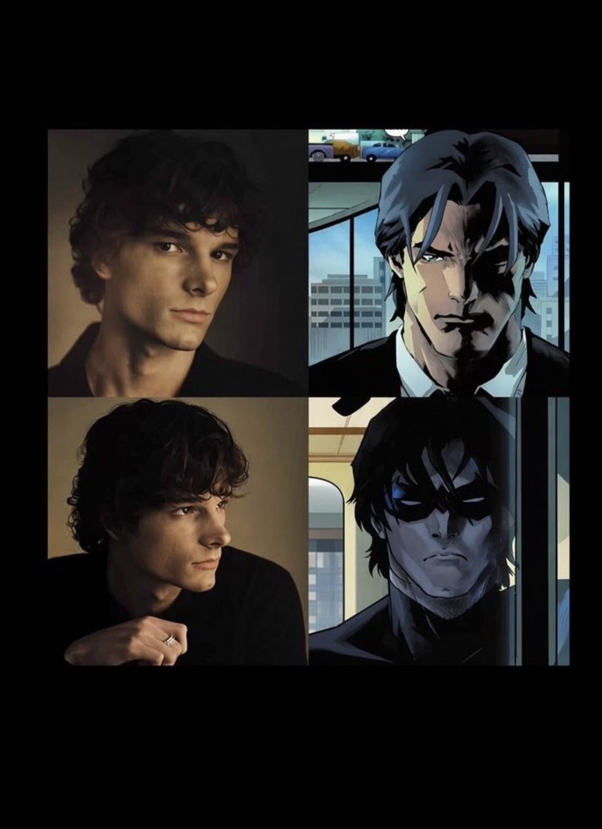 Bp2112_'s tweet photo. @upstrafg @NlGHTWINKS I definitely see a resemblance, like I said he just looks younger. Idk what you mean by “he sounds nothing like him.” Some of Graysons most iconic voice actors sound very different from eachother , his voice fits https://t.co/TIc8QEByrO