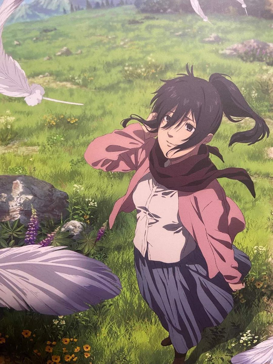 mikasababymama_'s tweet photo. Post rumbling Mikasa is such a sensitive topic to me.. man I love her sm :((( https://t.co/6Y5qVriIj1