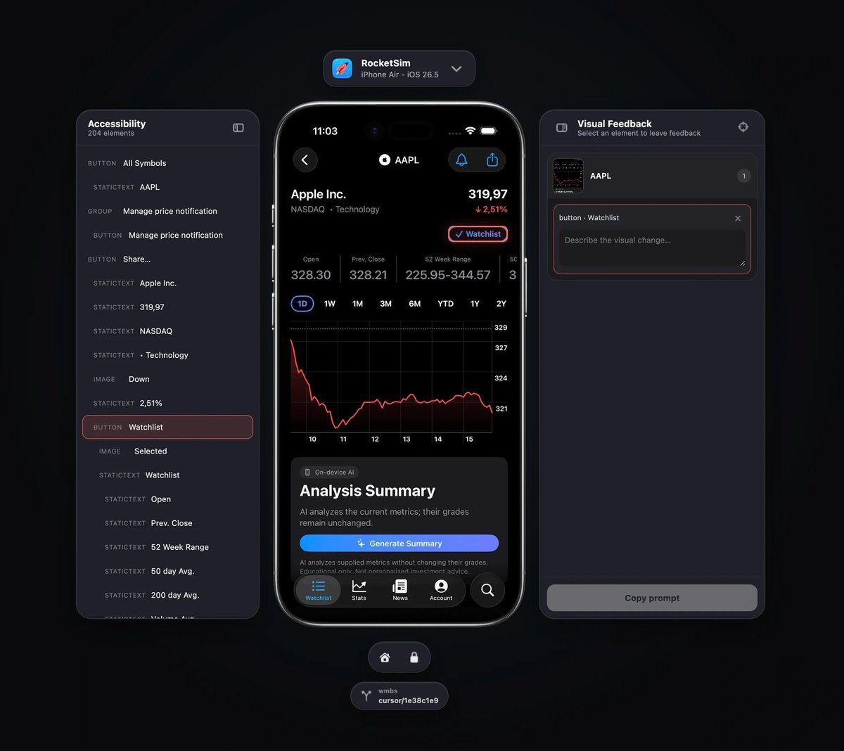 swifteves's tweet photo. Your iOS Simulator is a sneaky little time thief!

@rocketsim_app puts deep links, location testing, and network tools beside the Simulator and now lets AI agents inspect, navigate, and verify the app too.

I'm so glad to have them sponsoring Swiftsonic! 🚀 https://t.co/1Y7VM2LRV3