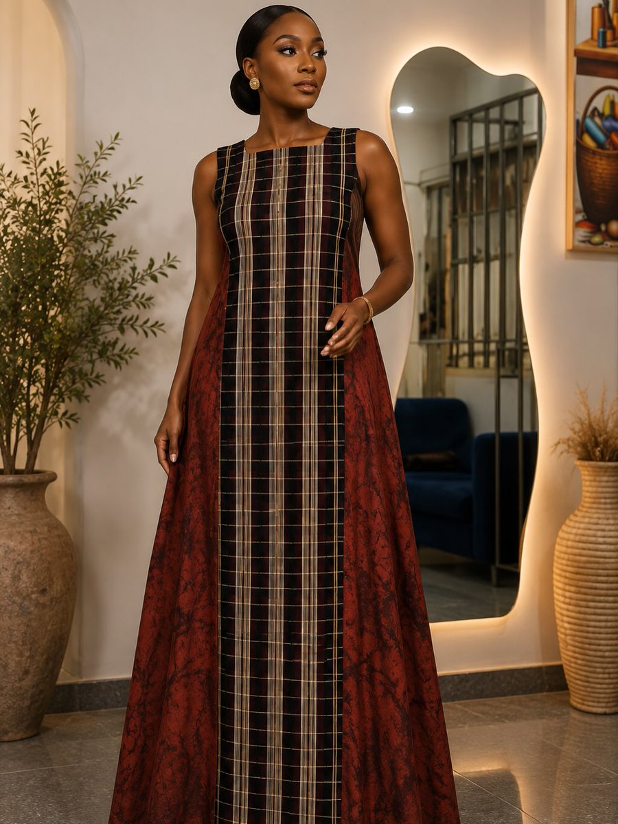 stellamitchelln's tweet photo. The OMOTARA DRESS

A stunning fusion of Adire and Aso Oke, now available in fresh, vibrant prints and various sizes. Prints 1, 2, 4, 5, 6, and 7 are sold out. Print 3 is available. Price: ₦45, 000 https://t.co/DLUG5UGlfG
