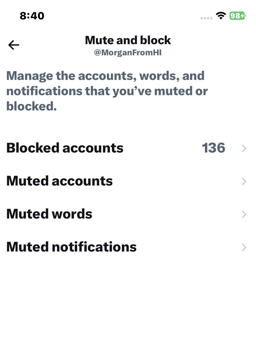 MorganFromHI's tweet photo. You know, today is the fourth day that this account has been active.  And I have already blocked 136 fake or sketchy accounts. Lots from Pakistan, Nigeria, Africa, etc. You would think that X and Elon would do better with protecting us from bots and scammers. https://t.co/Wcz20ble6U