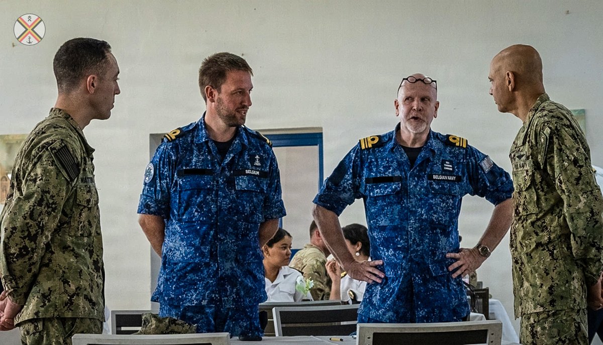 TheBelgianNavy's tweet photo. π§πͺ The Belgian Navy took part in #PhoenixExpress, a 6th fleet US-led exercise strengthening maritime coordination, information sharing and procedures in Tunisia and Morocco.βοΈ
Participating nations: DZA, BEL, EGY, FRA, GEO, ITA, LBY, MAR, TUN, TUR, SAU, ESP, USA
@COM_BelgianNavy https://t.co/L7IuOfJKt8