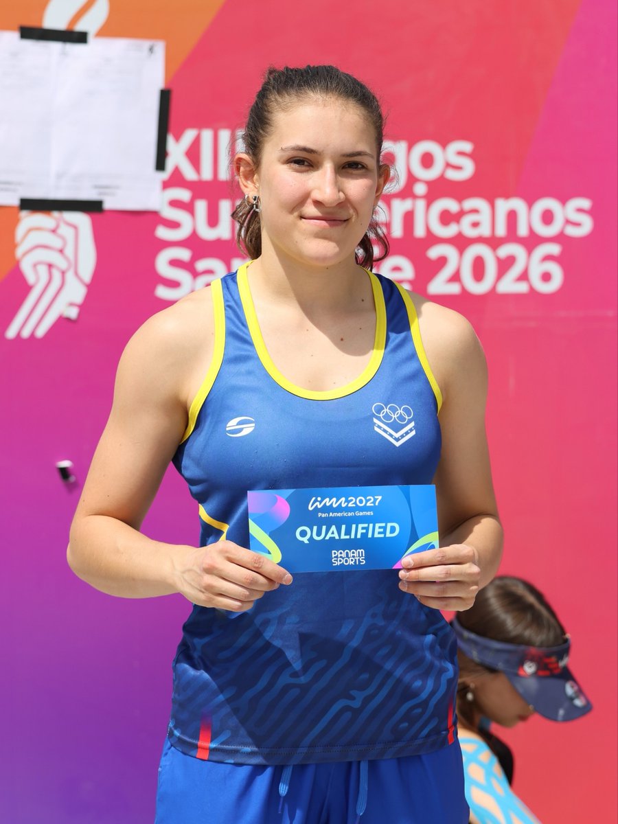 Unionradionet's tweet photo. #24Sep| La venezolana Sabrina Baumgartner consiguió este jueves la primera medalla de oro de la delegación en la escalada deportiva de los #JuegosSuramericanos, al superar en la final de velocidad con un tiempo de 7.65 segundos a la ecuatoriana Valentina Flores que firmó 8.65. https://t.co/0aJ9hzoP5F