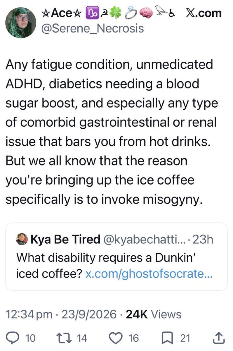 alexvidalwriter's tweet photo. I genuinely can’t tell if this person is doing a bit or not https://t.co/p4Ei0B8LMY