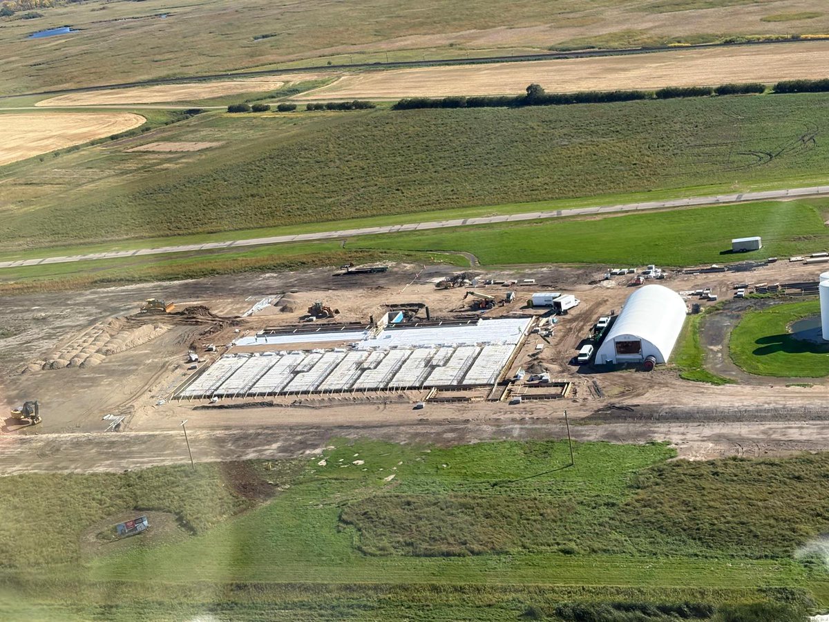 HiTechInstall's tweet photo. Great progress this summer on this large #fertilizer facility for @HeritageCoopLtd https://t.co/x5J1z6w0nm