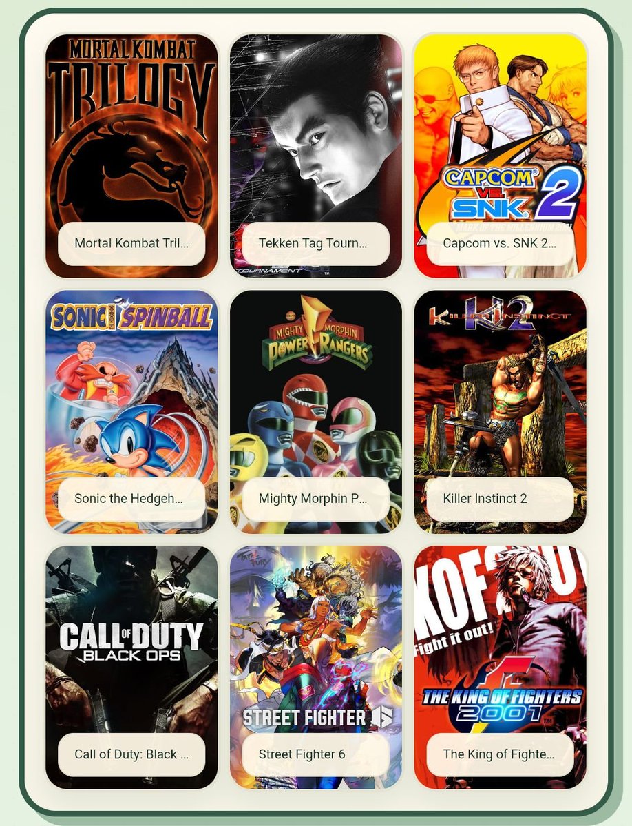 Shadow507360871's tweet photo. Mind you, these are my childhood games https://t.co/xxx7CFlwa6