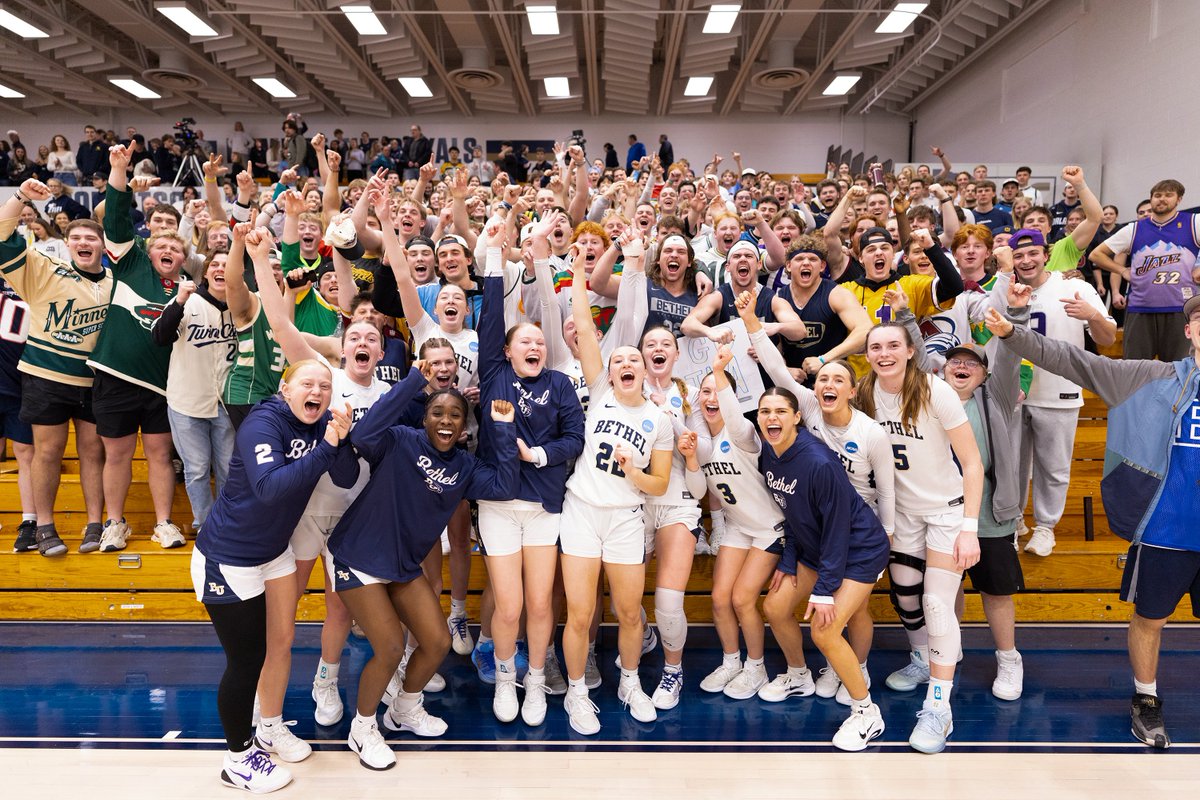 BethelU's tweet photo. What makes college athletics transformational—not transactional?

Bethel Athletics Director Greg Peterson ’92 shares how faith, community, coaches, and teammates help students grow beyond the scoreboard.

Read the full Q&amp;A: https://t.co/RPTirTmYBE https://t.co/V755YR7h5w