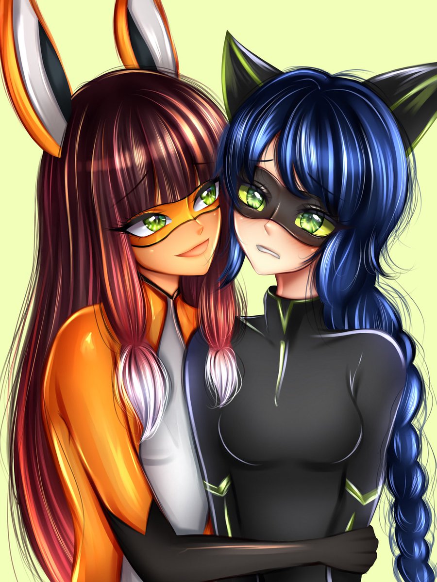 volpvria's tweet photo. Fast sketch for my VOLPINOIRE Au 🐈‍⬛🦊

#volpina #ladynoire #marinettedupaincheng #lilanette #lilarossi #mlb #mlbart #miraculous #miraculousladybug #miraculoustwitter #mlbtwt #miraculouseason6 #miraculousseason7 #MLBKOREA #miraculouslila #miraculoustalesofladybugandcatnoir https://t.co/NrkUdPKjWj