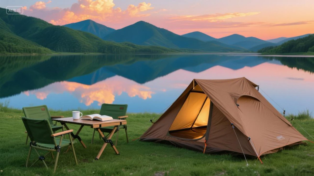 MohammadFipcn's tweet photo. Just wrapped up an amazing solo camping trip at the small mountain lake—woke up to golden sunrise, hot coffee, and zero cell service. Pure peace  #CampLife， https://t.co/QQypvO5kgQ
