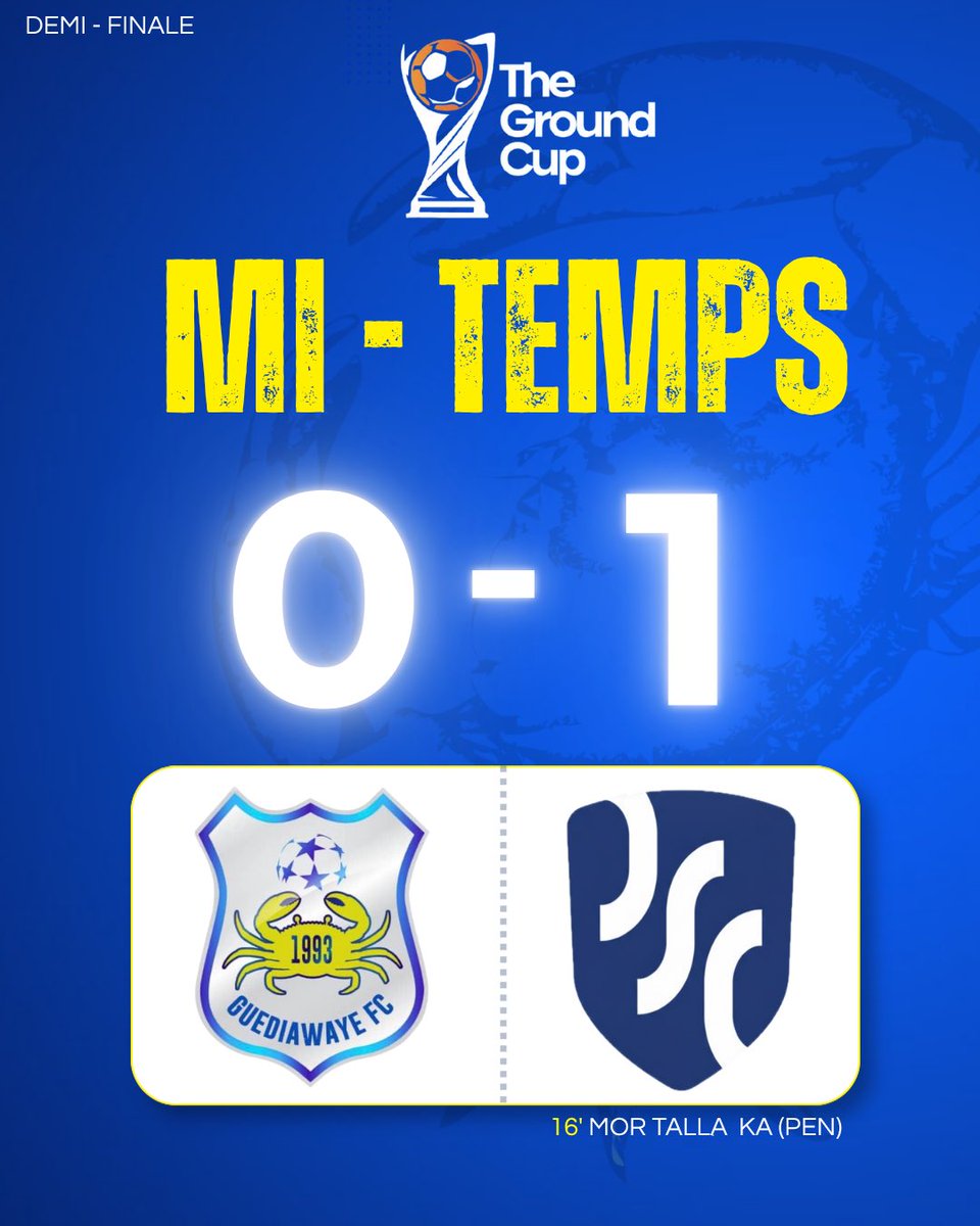 fc_guediawaye's tweet photo. C’est la pause. L’equipe adverse mène au score pour l’instant.
#GuédiawayeFC #GFC #PréparationHivernale #TeamGFC #AllezGFC #LesCrabes https://t.co/NrAlNLqLn4