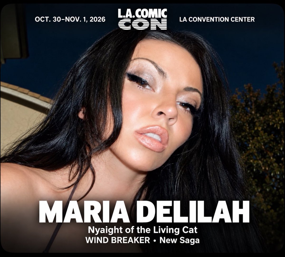 themariadelilah's tweet photo. See you at LA Comic Con in October! I’ll be popping in a few panels and have some more fun surprises. #lacc #lacomiccon 🖤🫶🏼 https://t.co/1AbUUmRDlL
