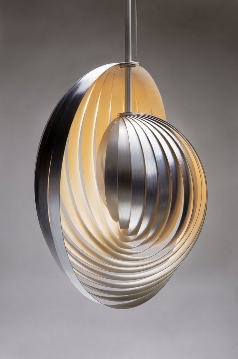 formsarchive's tweet photo. Four sculptural ceiling lamps by Verner Panton.

I've always found them mesmerizing. https://t.co/rxxn9ZVbX3