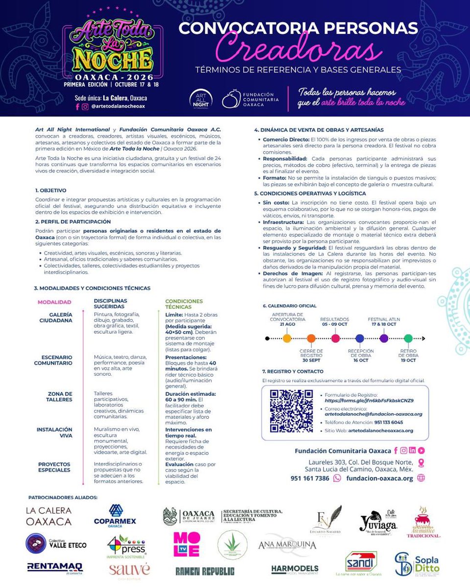 Coparmexoaxaca's tweet photo. Desde Coparmex Oaxaca nos sumamos a difundir una iniciativa que nos enorgullece apoyar. ✨

📌 Regístrate en el formulario 👉 https://t.co/E5xb1XOe00

📅 Cierre de registro: 30 de septiembre
🔗: https://t.co/js70S0igeh

#FundaciónComunitariaOaxaca https://t.co/UOq5N5Q9rn