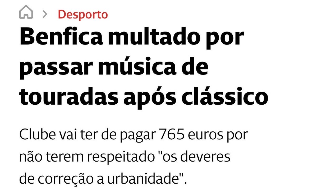 Chorabebe91's tweet photo. @souomikey @voltaocosmos @CabineSport Então siga 800€ de multa para o Porto e está resolvido acaba a choradeira dos rabolhos. https://t.co/7gDIE72e26