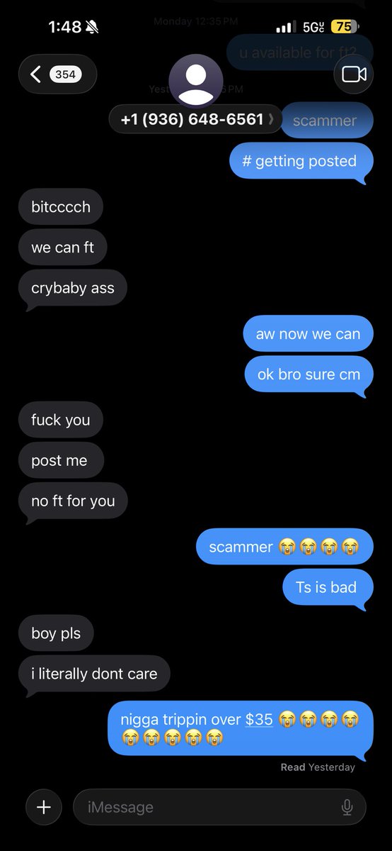 quannyisdaddy's tweet photo. DONT BUY FROM @sextieribnk she’s a scammer 🤦🏿‍♂️🤦🏿‍♂️  #buyingcontent #nsfwtwtًً https://t.co/iTCWJoDoTW