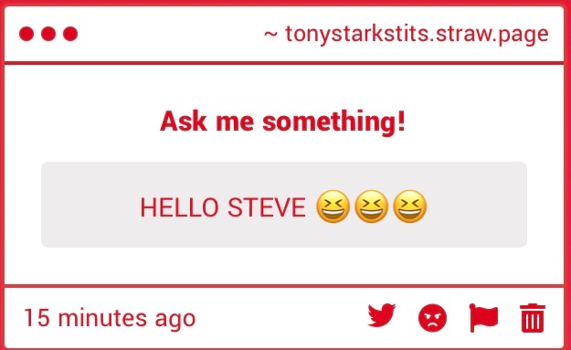 Tonystarkstits's tweet photo. Hello, son. https://t.co/96c0glttOV