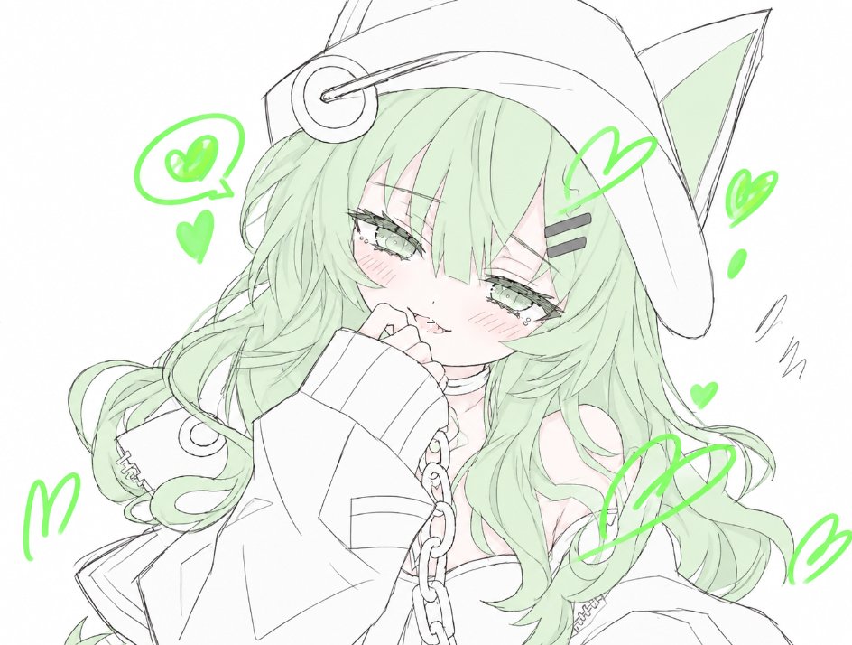 reychell272727's tweet photo. るるねーーー！に見えるかな。　何年かぶりに液タブ起動させたよ　おまけの猫もつけとくね。
#VRChat #Rurune3D https://t.co/FVthjp9byJ