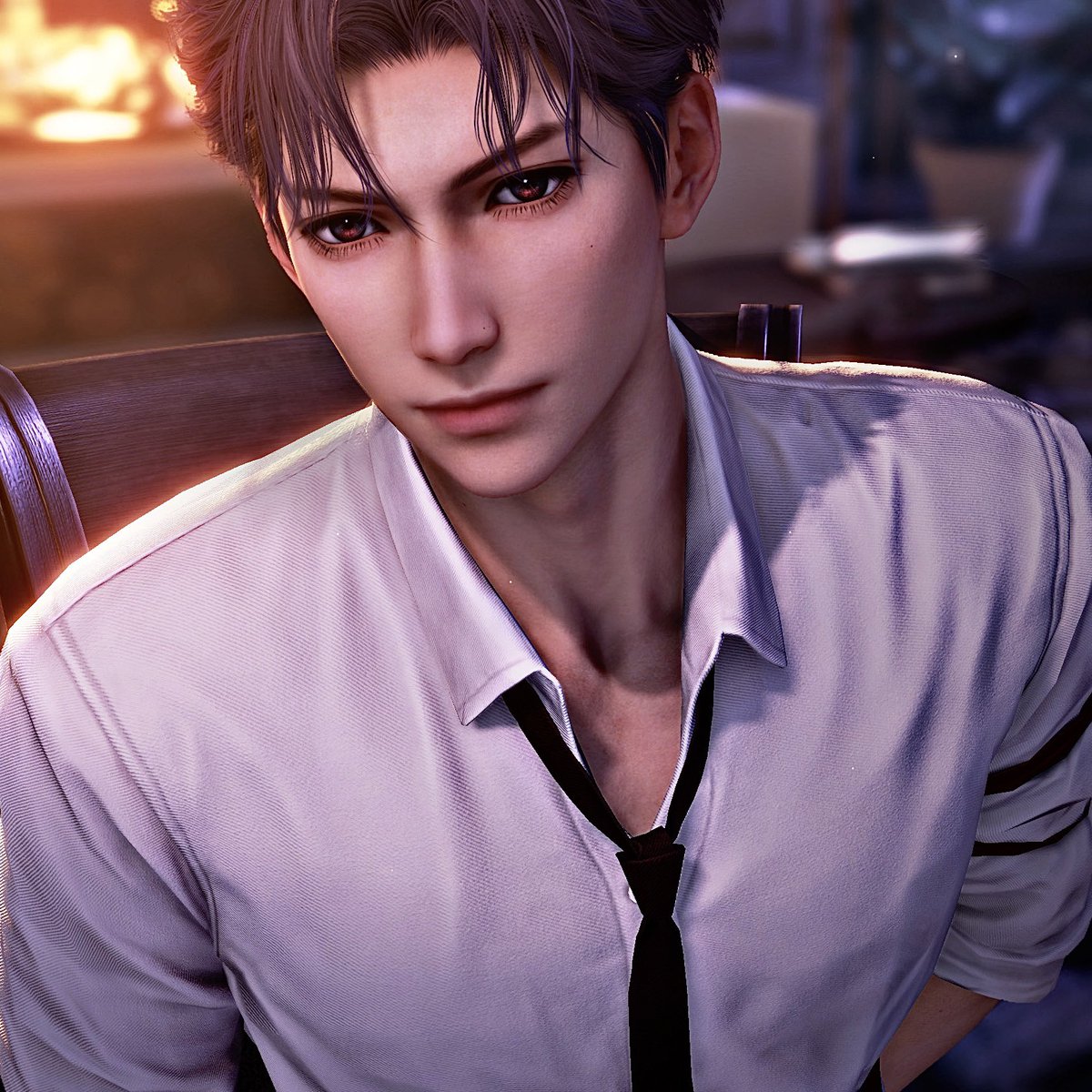 br44ttt's tweet photo. Imagine Rafayel arriving home drunk to you. 

I thought about that one call where he’s very tipsy, and all I wanted was for him to go to MC https://t.co/CABE6pd1Lq