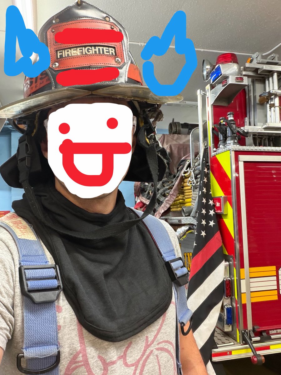 FlameBushidoNo1's tweet photo. NEW OSHI GET!

本当にありがとう!!!

Thank you Achichi Melu!!! 

As a firefighter I really look forward to learning more about you and watching more streams!!!!!
i am going to draw you and I can’t wait to turn you into a sticker that I can put on my helmet!!

#めら組出動中 https://t.co/vuIsVvt971