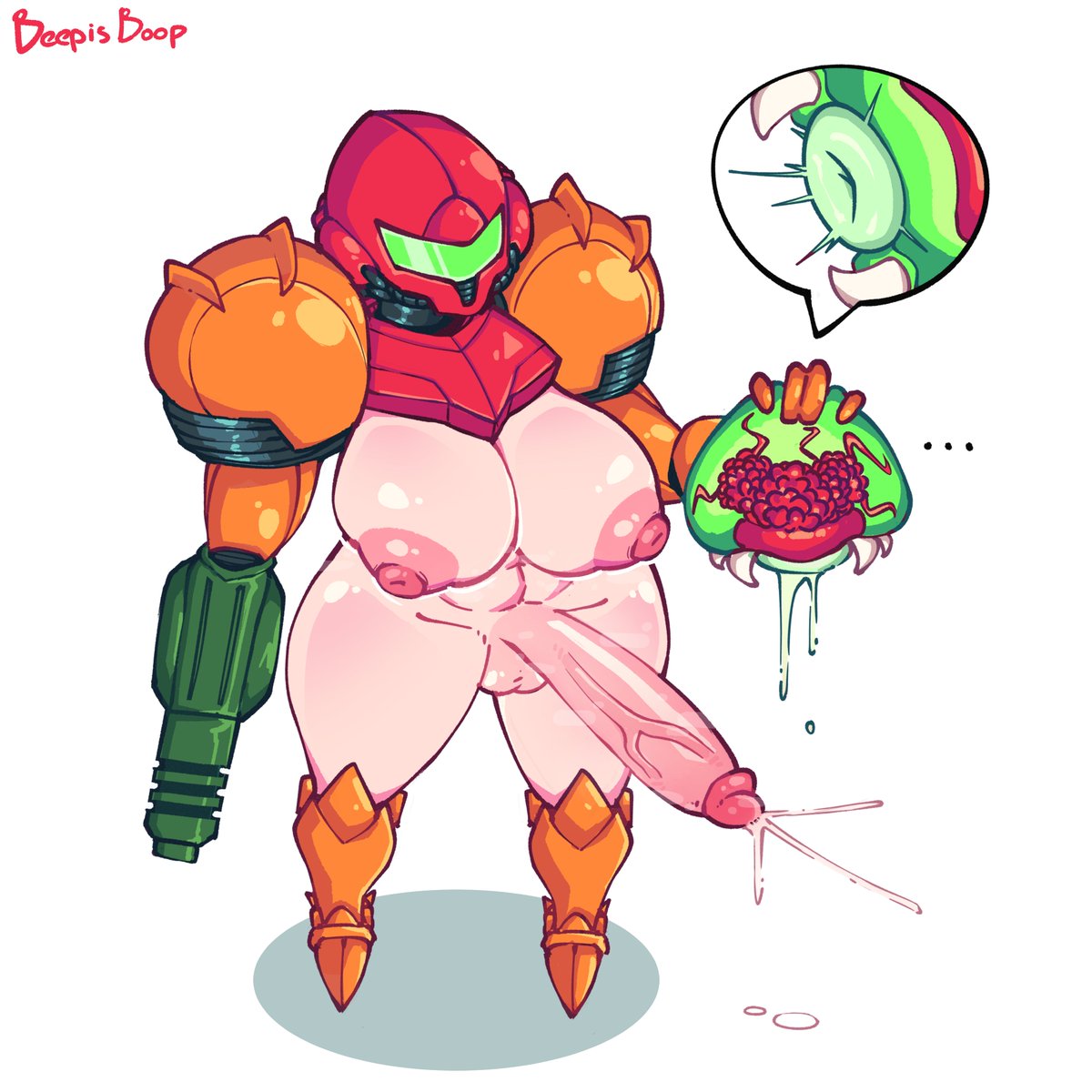 BeepisBoopNSFW's tweet photo. The Metroid obsession is coming back in full swing for me https://t.co/HwZiUPGHiV