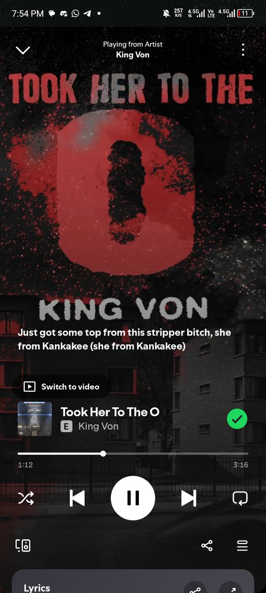 Enomoy001's tweet photo. A lot of people just listen to this song but don't know King Von was describing a crime scene https://t.co/BqUKdVMNb1