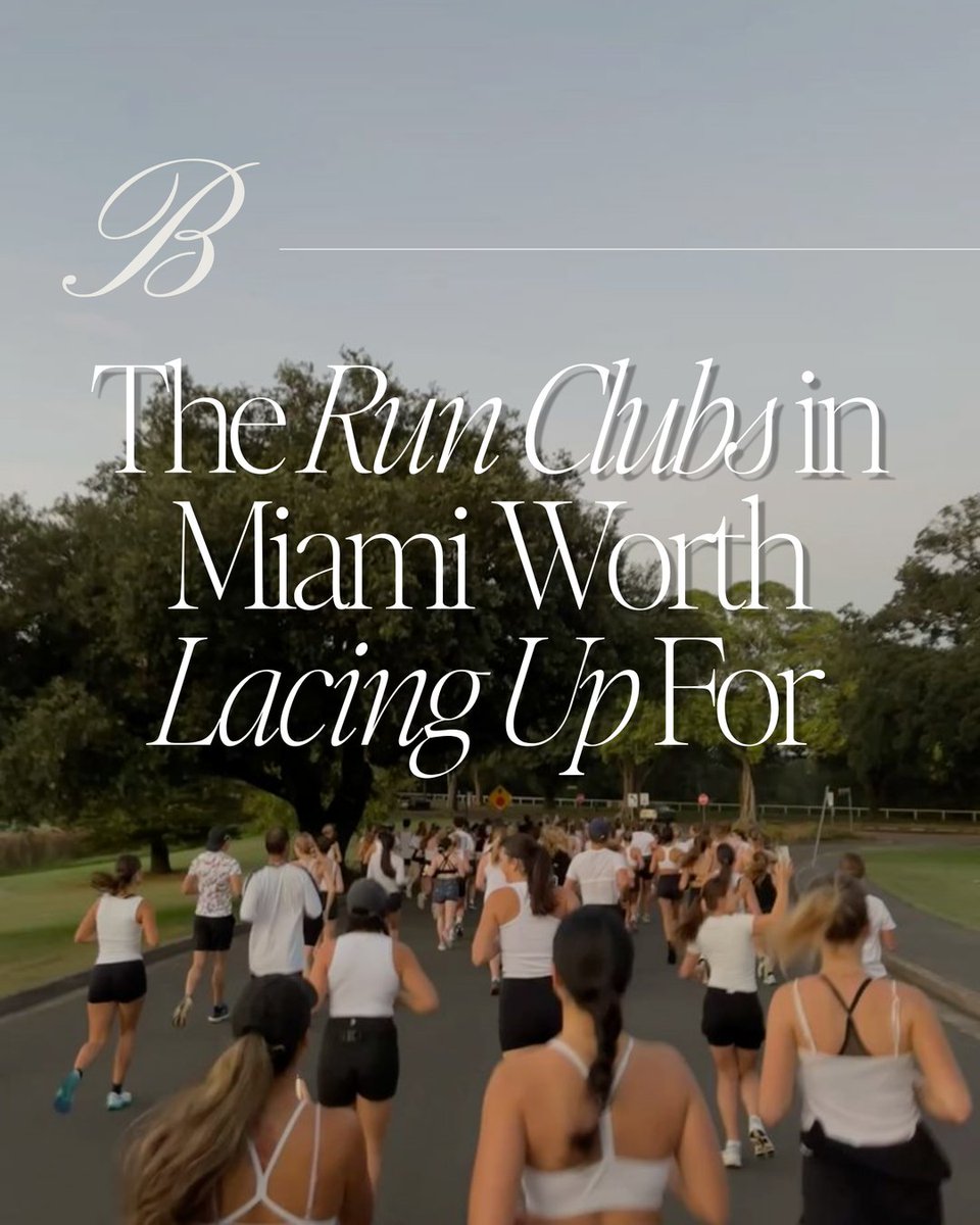 thebrickellbabe's tweet photo. Finding your people in Miami might start with a group run. Brickell Run Club, South Beach Run Club, Coconut Grove Run Club, Lauderdale Run Club, Miami Run Club. Link in our bio for exclusive Brickell Babes perks and surprises.
#BrickellBabes https://t.co/EpohwMMq24