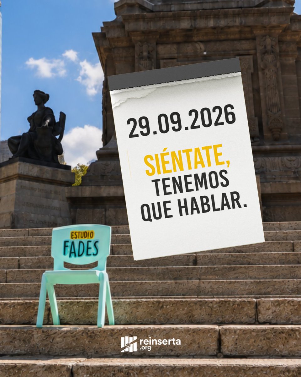 Reinserta's tweet photo. Hay conversaciones incómodas que necesitamos tener si queremos proteger a nuestra niñez.❤️‍🩹
Siéntate, tenemos que hablar. 29.09.26🪑 https://t.co/1lafeojfMh