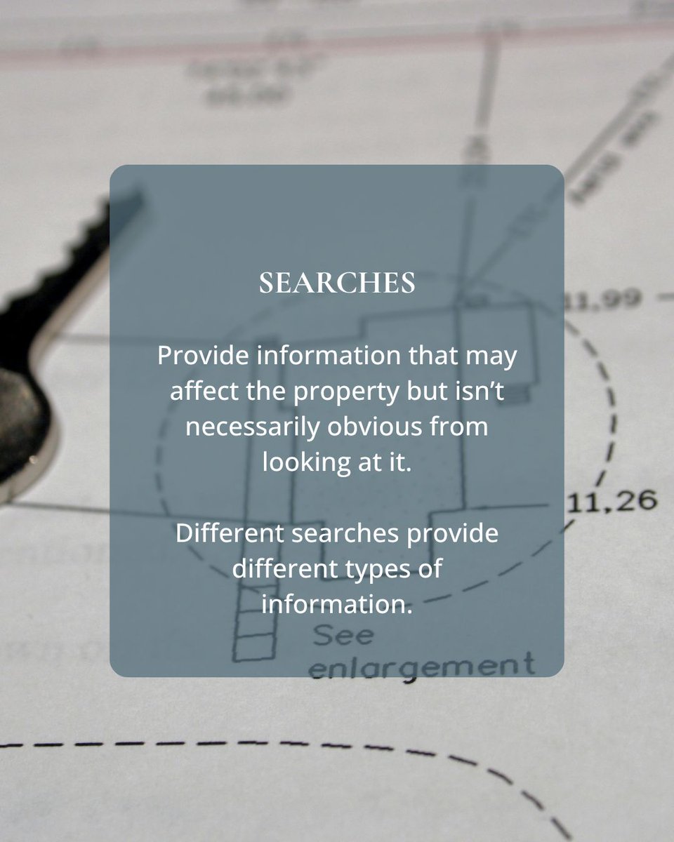 BryanAndMercer's tweet photo. Survey vs searches ๐
๐จ Survey = primarily looks at the propertyโs physical condition.
๐ Searches = provide information about matters that may affect the property.
Different jobs, both important parts of buying a home.
#Conveyancing #BuyingAHome #FirstTimeBuyer https://t.co/K2HDnCuiyG