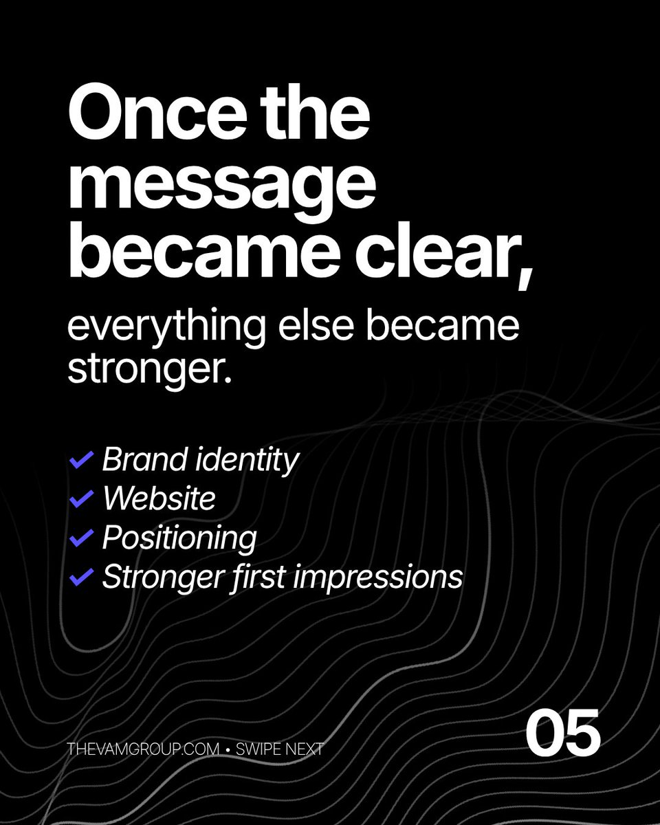 vam_group's tweet photo. A clear value proposition makes it easier for people to understand what you do, trust your brand, and take action.

📌 Save this for your next website or brand review.

🚀 Follow VAM for practical marketing insights. https://t.co/23TOm5dGiH