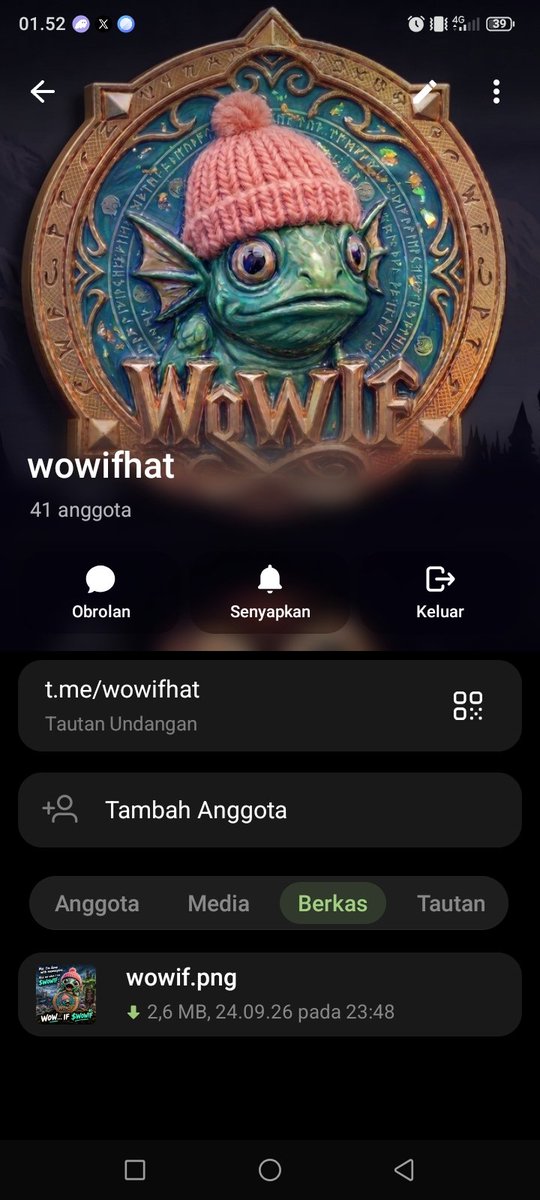PiLLChainn's tweet photo. https://t.co/8bsGQcGJrK
join the wowifhat community https://t.co/JhKckW1Luo