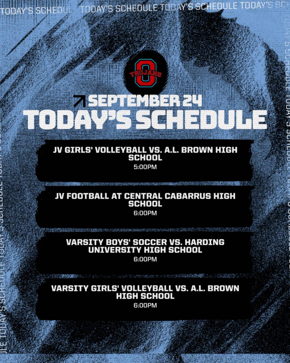 OlympicTrojans's tweet photo. Here's what's happening today in Trojan Athletics!
#TrojanTOUGH #Women of Troy #MadeofSteele #WeTheSouthside #LetsGoO https://t.co/b85PhsAVCP