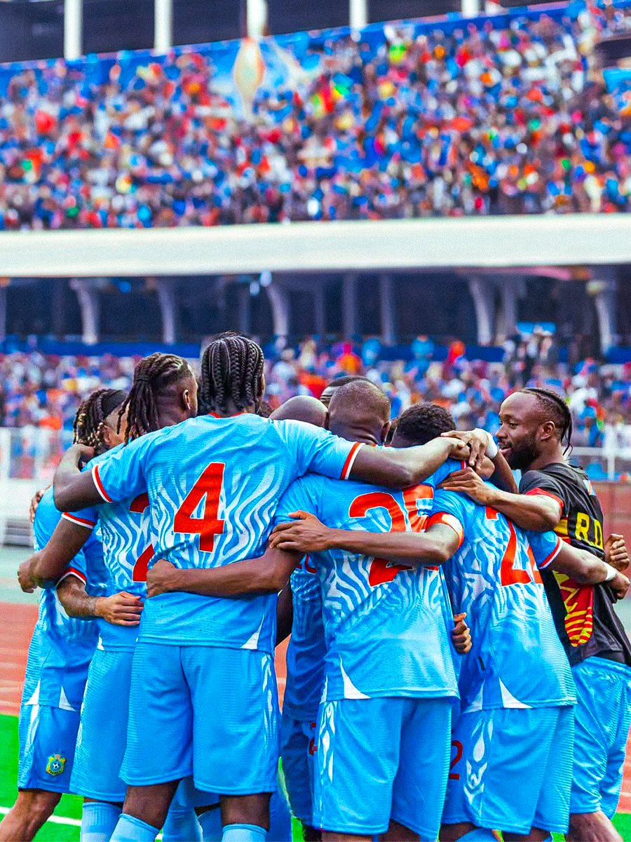 CAF_Online's tweet photo. A team win for DR Congo to kick off their journey to the #TotalEnergiesAFCON2027. 🫂🌍 https://t.co/wubmRHehWm