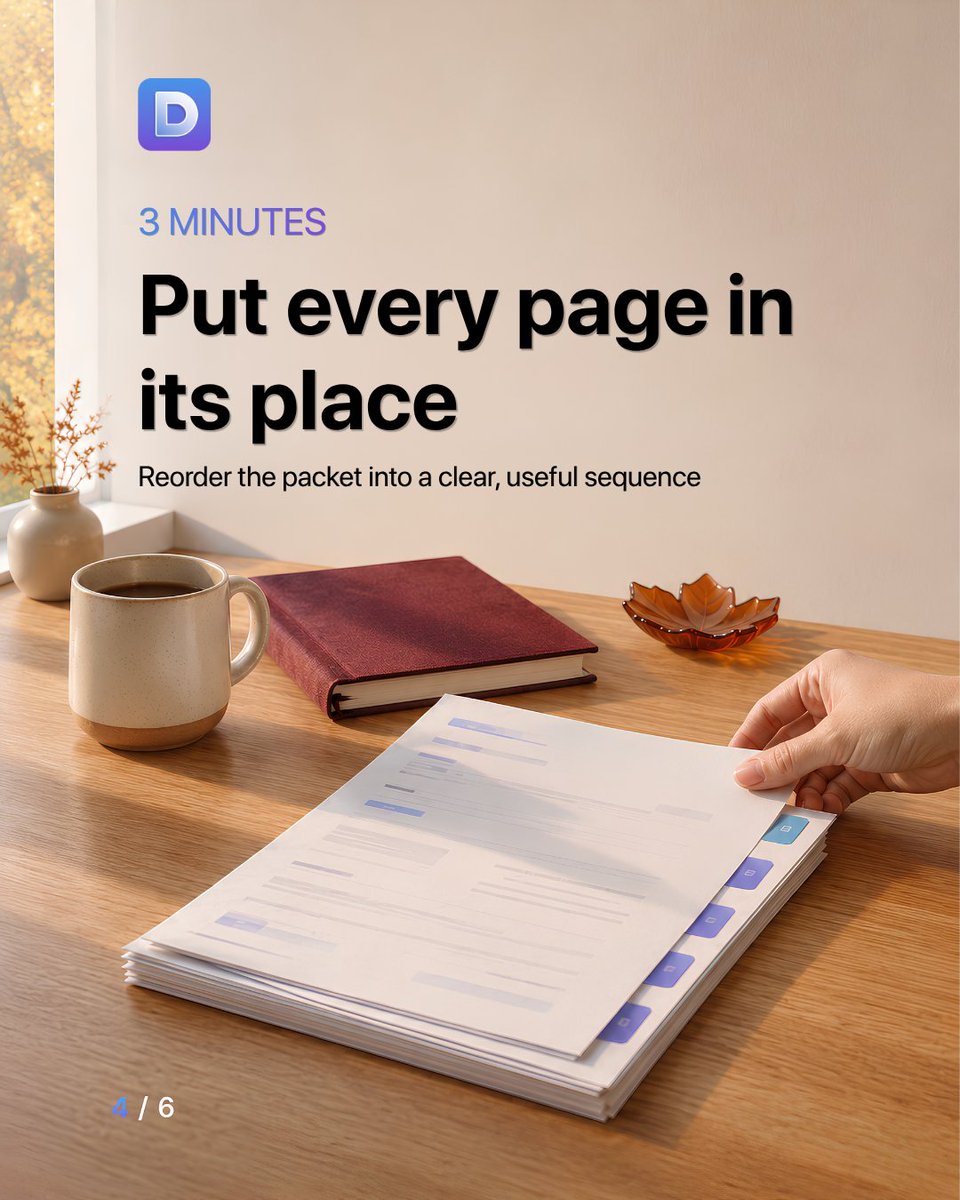DeftPdf's tweet photo. Start fall with one cleaner PDF. π
Delete extra pages, combine and reorder your packet, compress the finished copy, and use PDF/A π
Declutter your PDFs in 15 minutes at https://t.co/TsLYhGnEFN
#FirstDayOfFall #PDFDeclutter #PDFTools #DigitalOrganization #DeftPDF https://t.co/58rrJdDzCv