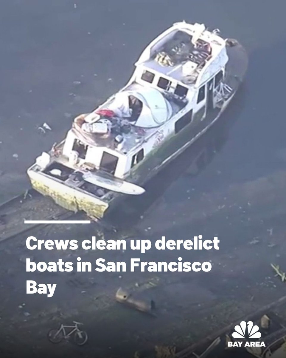 nbcbayarea's tweet photo. For some time, shipwrecks have been littering the shore of the East Bay. https://t.co/4jAqKRnKzu https://t.co/XmDvb33OrK