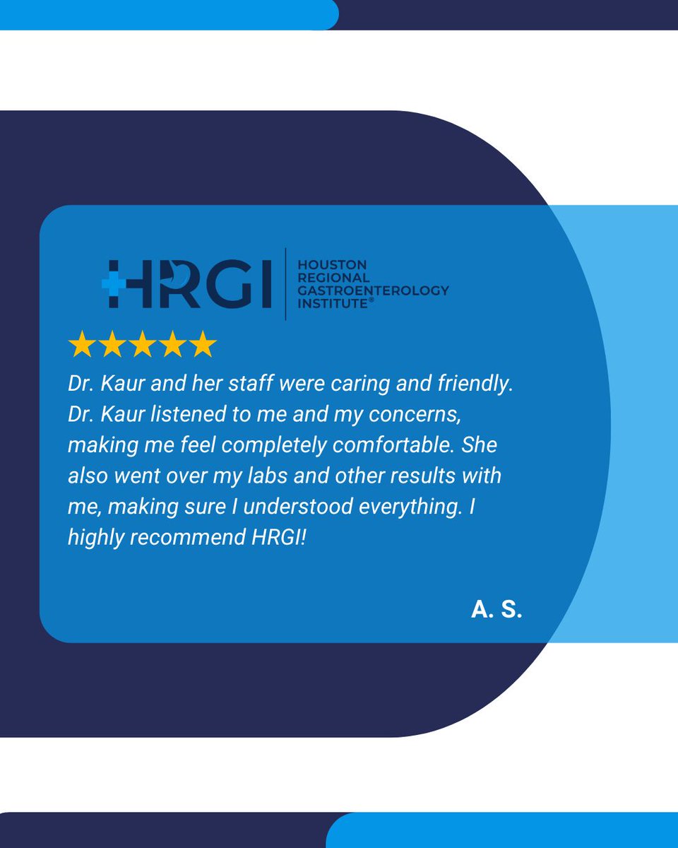 hrgastro's tweet photo. We are so happy to hear about your positive experience! Thank you for trusting HRGI💚 #HRGI #gastroenterology #GIhealth #PatientTestimonial #PatientStory https://t.co/AJiOmjrFC8
