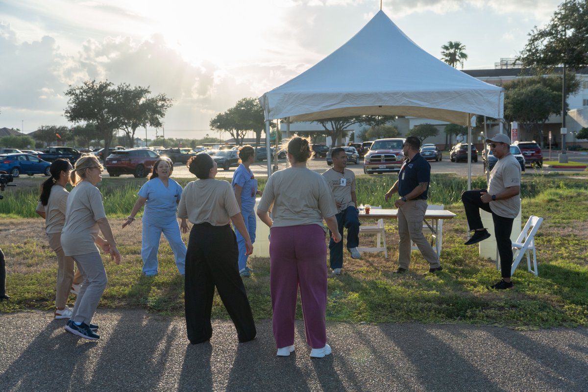 stxhealthsystem's tweet photo. Walking Together to #PreventLimbLoss: During #PADAwarenessMonth, the #STHS #LimbSalvage & #AmputationPrevention Program hosted its 2nd annual #StepOutPAD #Walkathon, promoting #vascularhealth, #earlydetection & the power of movement. #PADAwareness https://t.co/3aEdXFtBIe