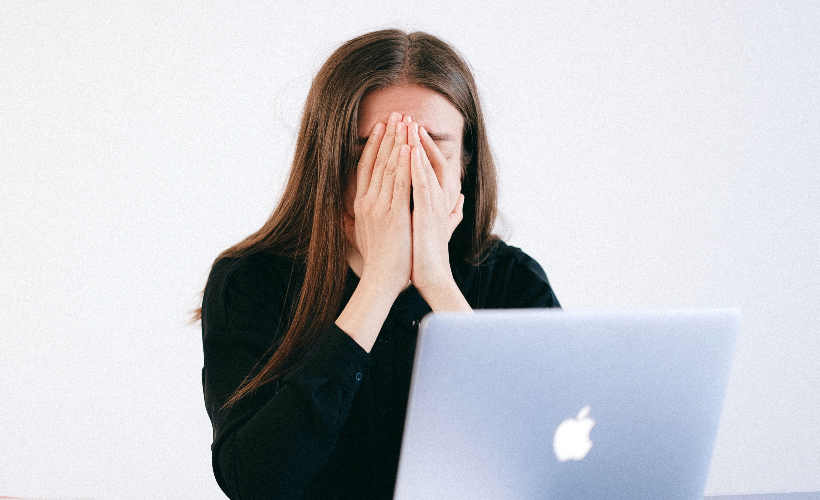 Reductress's tweet photo. Woman Wracked With Guilt After Accidentally Reading AI Overview https://t.co/buCle6xtZP