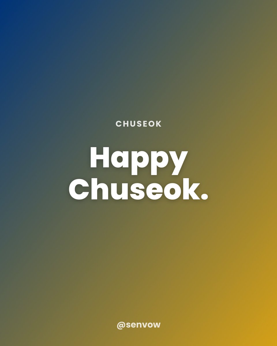 senvow's tweet photo. Korea's harvest holiday runs September 24 to 26. Families head home, share a big table and make songpyeon, the half-moon rice cakes. Warm wishes to everyone celebrating.

#Chuseok https://t.co/BwQQeA4zbT