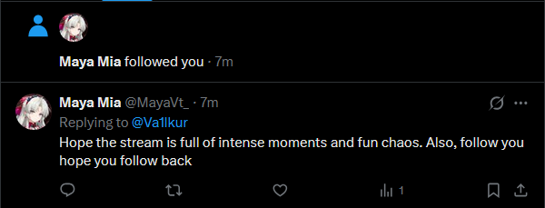 Va1lkur's tweet photo. why so many bot accounts 😭 https://t.co/O5dqytqD0u
