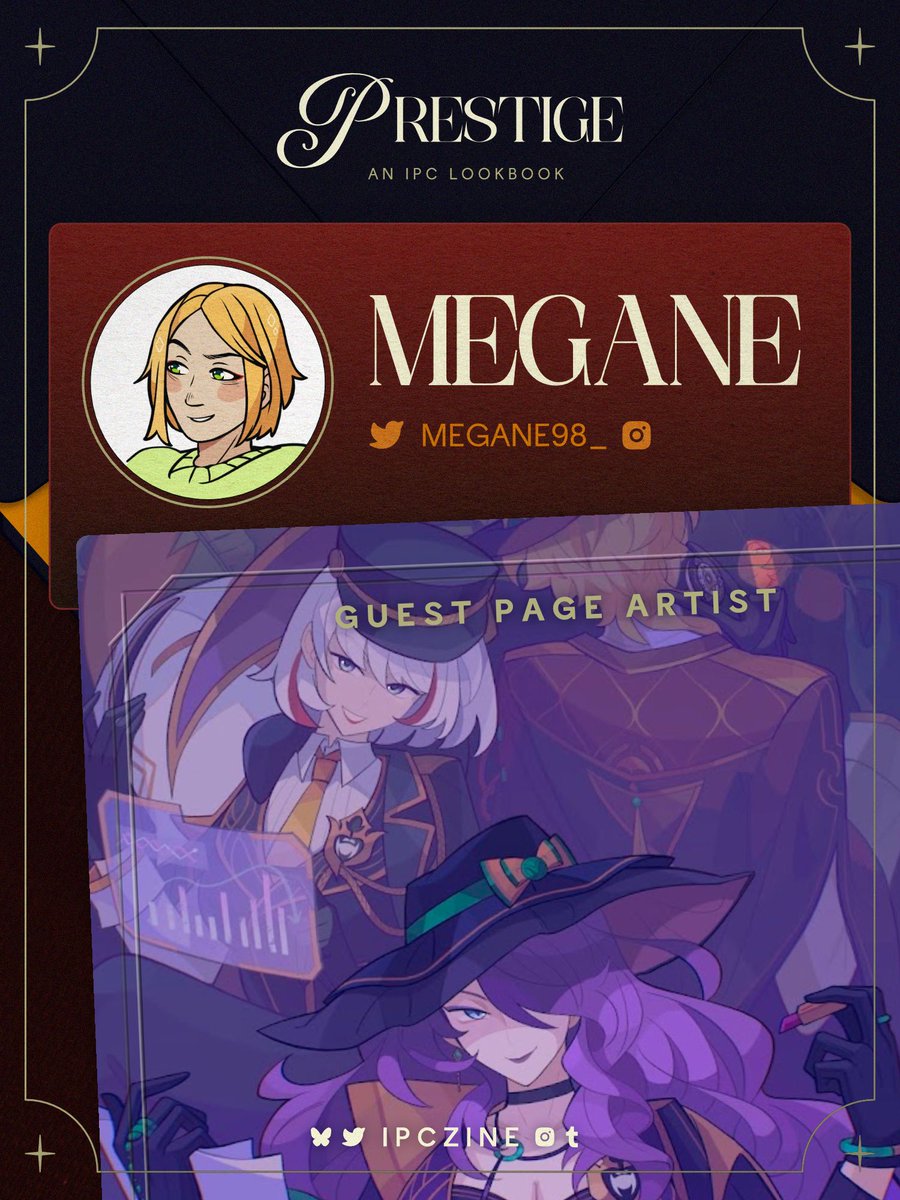 ipczine's tweet photo. 💎 GUEST SPOTLIGHT💎

The Prestige Team is happy to bring on VIP artists for our project 👀 

Introducing one of our guest creators, Megane. 

She's looking forward to seeing our executives in some cozy winter fits ☃️ 

Follow her @megane98_ on twt &amp; ig ✨️ https://t.co/EFRK7SrstU